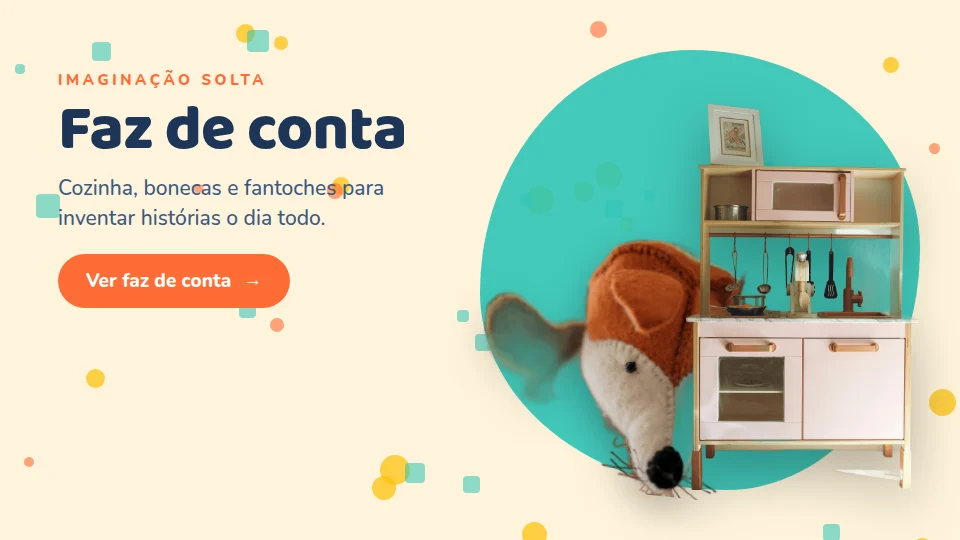 Pé de Pipa Brinquedos — Faz de conta